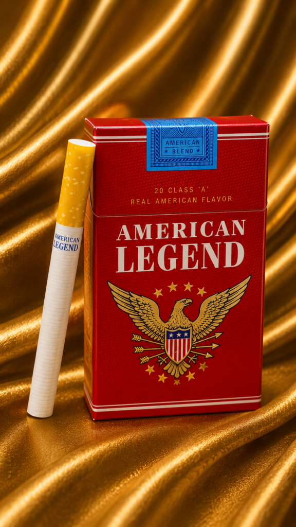 American Legend แดง (ซองแข็ง) — บุหรี่นำเข้า Buri78