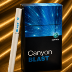 Canyon Blast ฟ้า (1 เม็ดบีบ) — บุหรี่นำเข้า Buri78