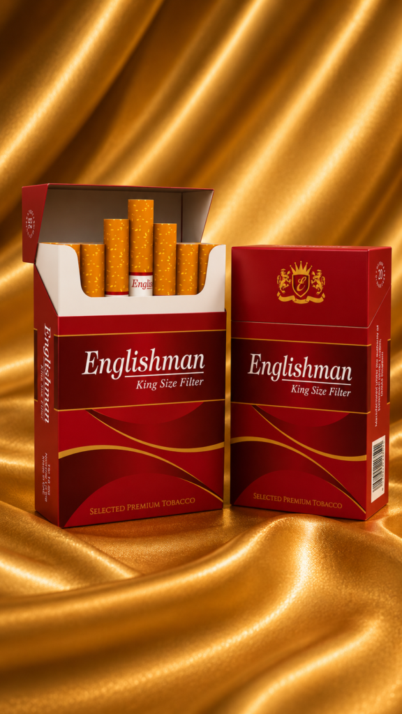 Englishman แดง (ตัวใหม่) — บุหรี่นำเข้า Buri78