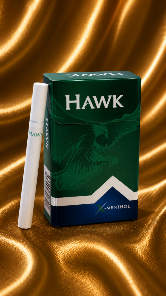 Hawk เขียว — บุหรี่นำเข้า Buri78