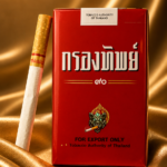Krongthip แดง (ซองอ่อน) — บุหรี่นำเข้า Buri78