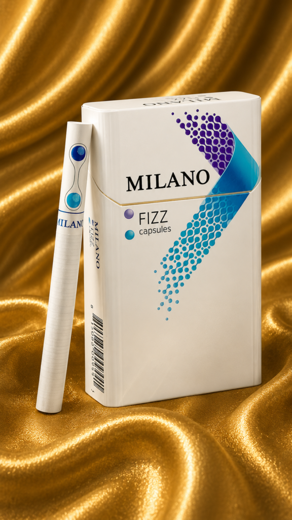 Milano Fizz (2 เม็ดบีบ) — บุหรี่นำเข้า Buri78