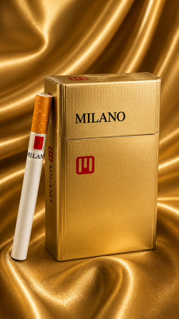 Milano ทอง — บุหรี่นำเข้า Buri78
