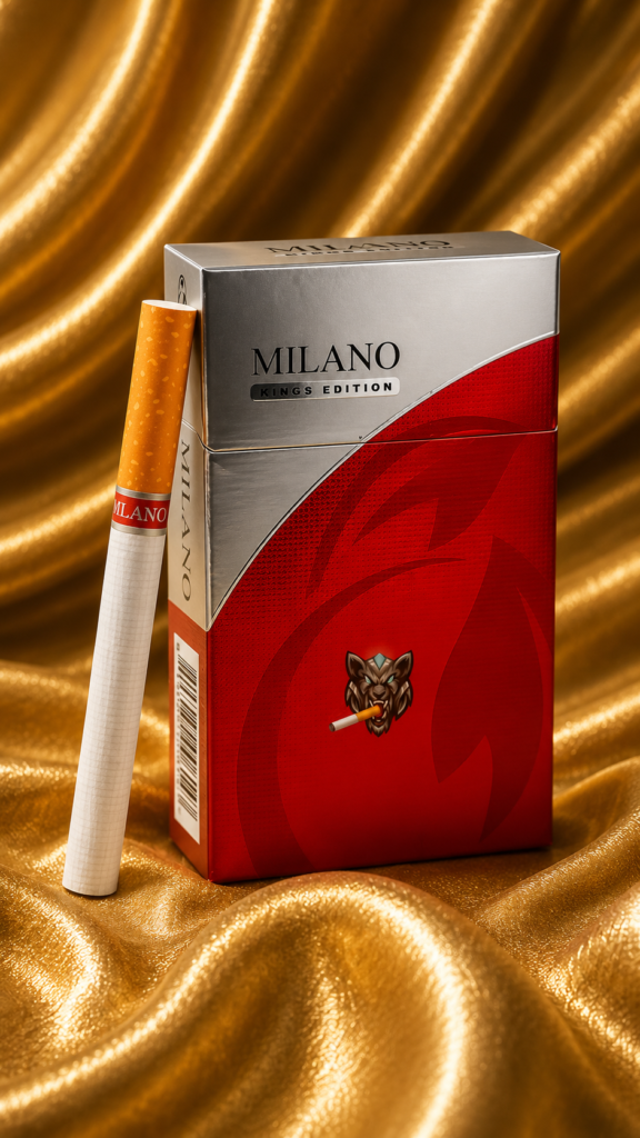 Milano King Edition แดง Kings — บุหรี่นำเข้า Buri78