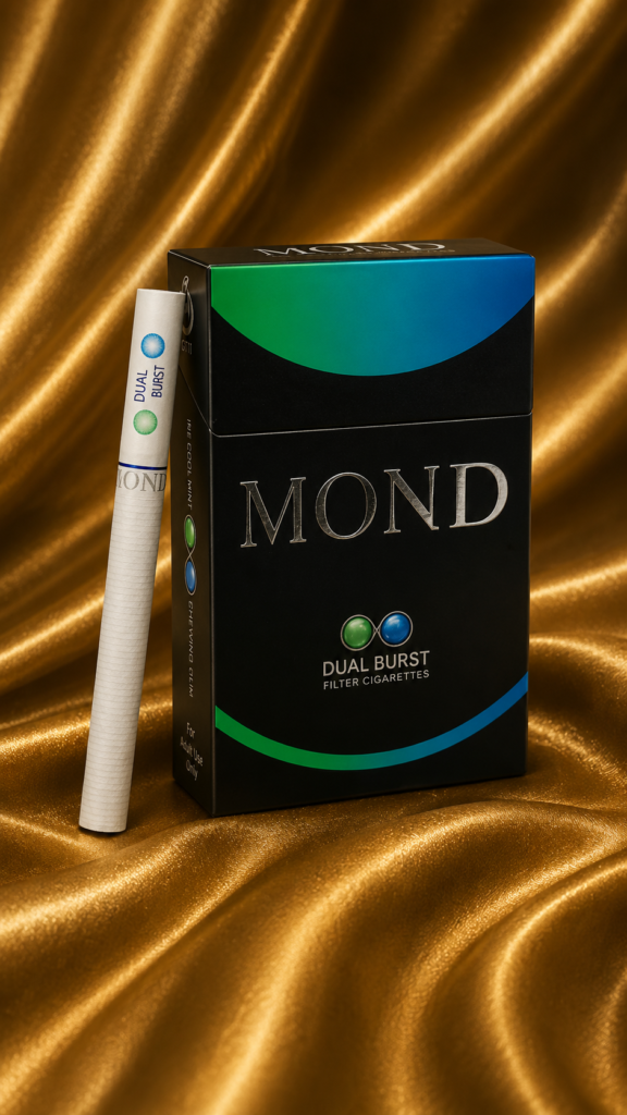 Mond ดำ หมากฝรั่ง (2 เม็ดบีบ) — บุหรี่นำเข้า Buri78