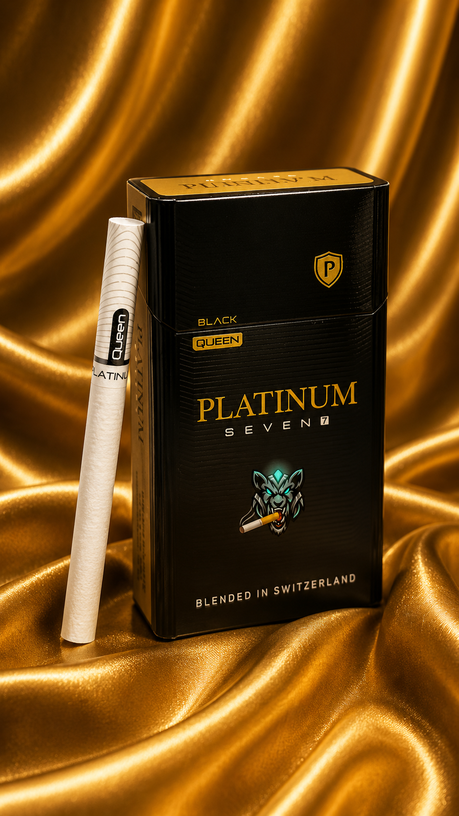 Platinum ดำ (มวนเล็ก) — บุหรี่นำเข้า Buri78