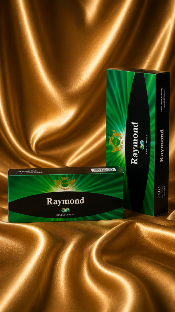 Raymond เขียว (2 เม็ดบีบ) — บุหรี่นำเข้า Buri78