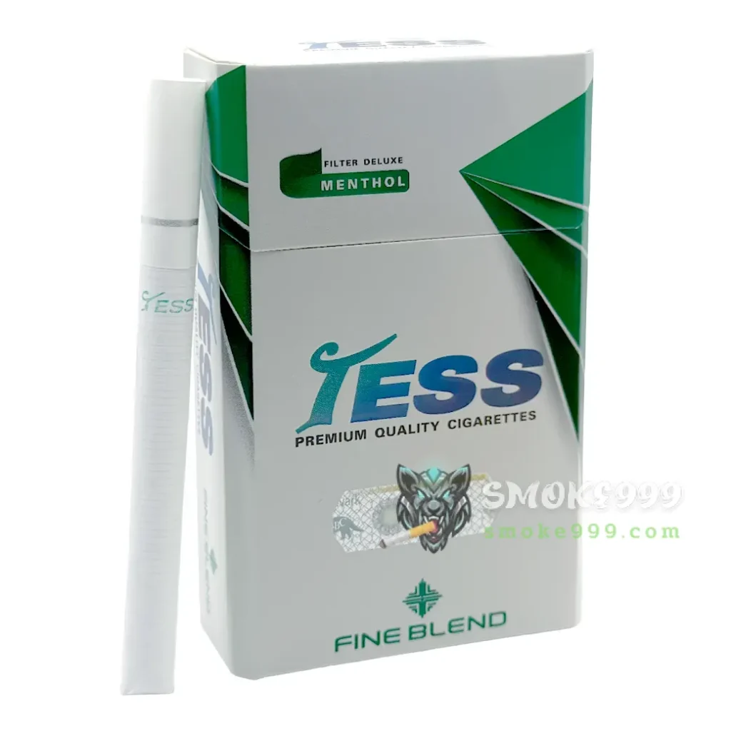 Tess เขียว (ซองแข็ง) — บุหรี่นำเข้า Buri78
