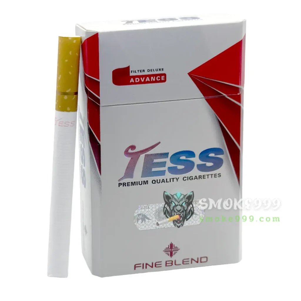 Tess แดง (ซองแข็ง) — บุหรี่นำเข้า Buri78