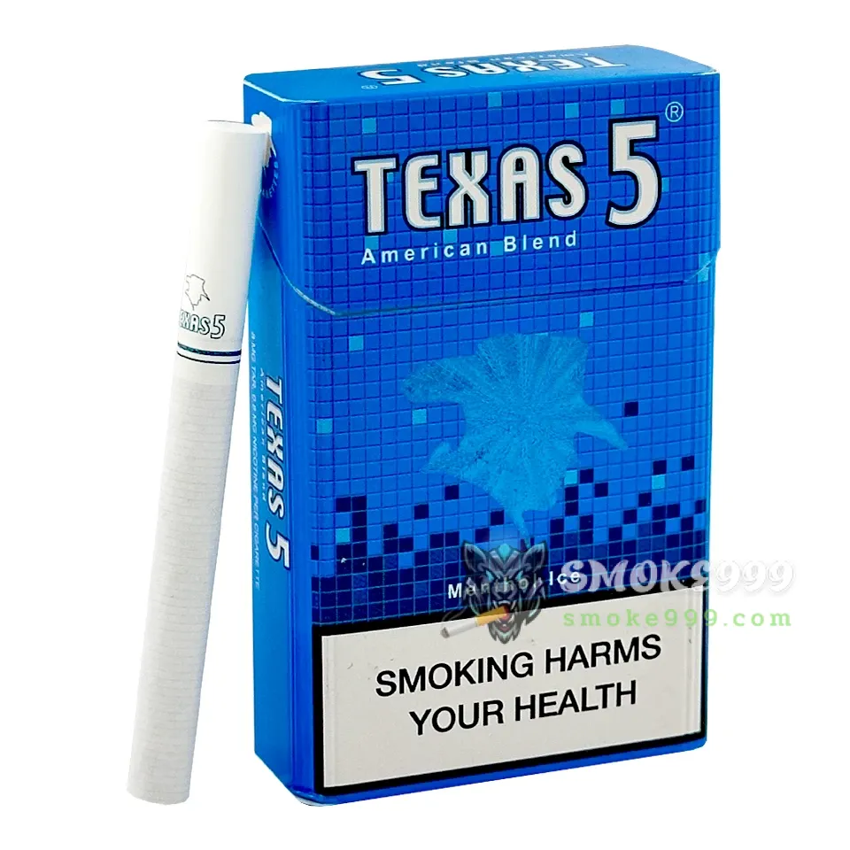 Texas 5 ฟ้า — บุหรี่นำเข้า Buri78