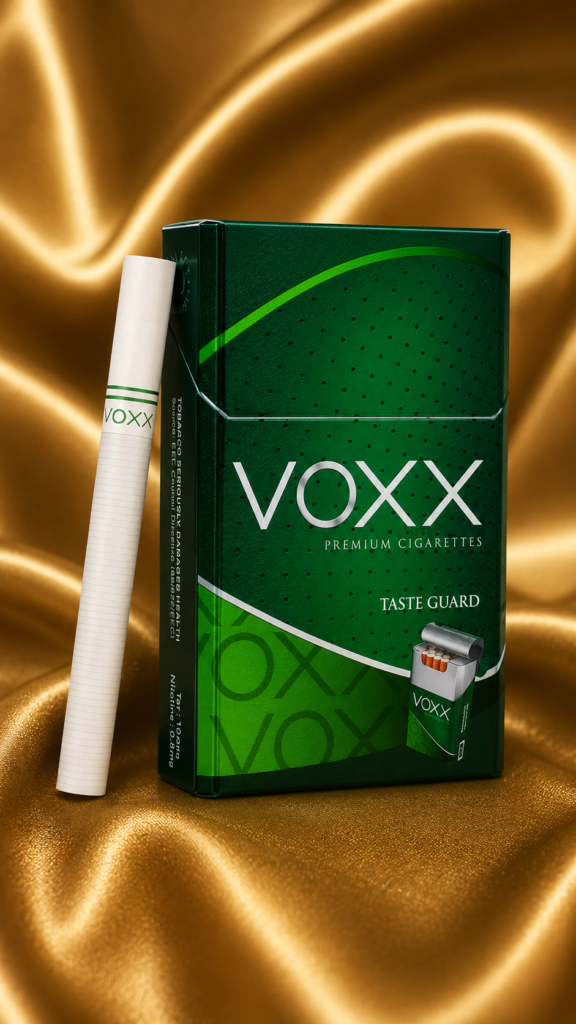 Voxx เขียว (ซองแข็ง) — บุหรี่นำเข้า Buri78